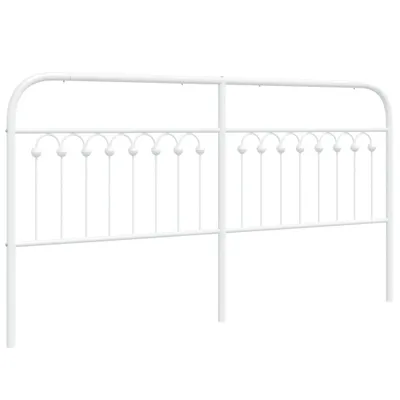 Produktbild von Ersatz-Kopfteil Metall Weiß 180 cm