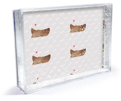 Produktbild von Mr. & Mrs. Panda Bilderrahmen Hund Dackel - Grau Pastell - Geschenk, Objektrahmen, Fotohalter, Sprüche, Fotorahmen, Dachshund, Hunde, Deko-Bilderrahmen, Acrylrahmen, Herz