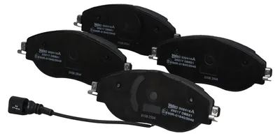 Image de Jeu de plaquettes de frein VALEO avant pour VW Golf VII berline (5G1, BQ1, BE1, BE2) 302416A