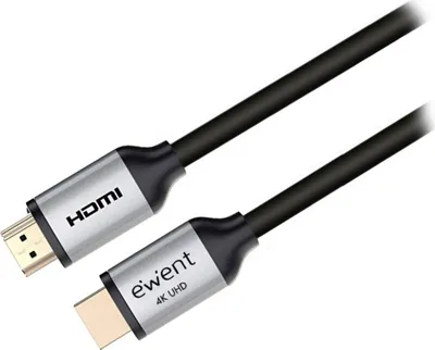 Image de Câble HDMI 2.0 Ewent EC1346 4K 1,8m Ethernet 60Hz Noir