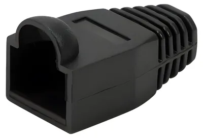 Produktbild von LogiLink Knickschutztülle 6,5mm RJ45-Verbinder schwarz 50St
