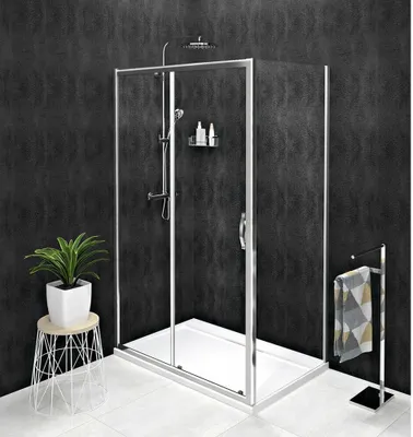 Produktbild von Gelco SIGMA SIMPLY Rechteckige Duschkabine 1200x900mm L/R Variante, Klarglas