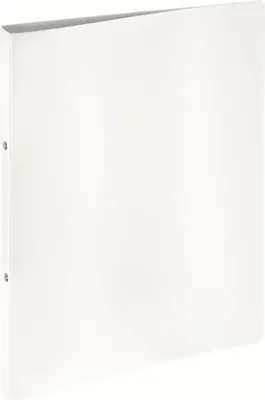 Produktbild von Ringbuch A4 16mm weiß PP 2 Ringe Packung mit 12 Stück