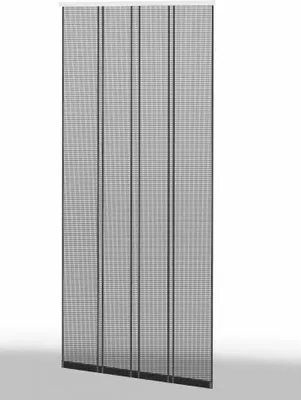 Produktbild von Klemm Lamellenvorhang 100x220cm Profil anthrazit Lamelle anthrazit 101430107-VH