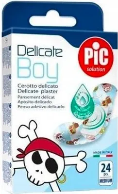 Produktbild von PIC Delicate Boy Antibakterielle Pflaster 24 Stk.