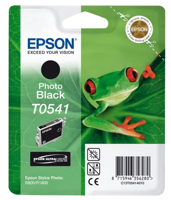 Produktbild von Tinte / T0541 / Blister / Phtoto black / 550 Seiten / UltraChrome