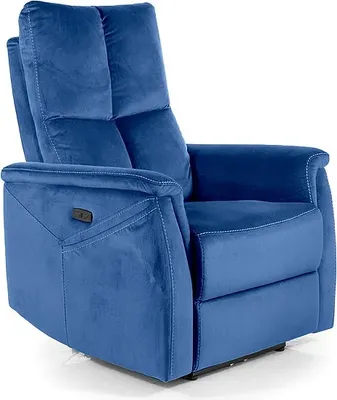 Obrázok produktu pre Masážne polohovacie kreslo JEAN - modré