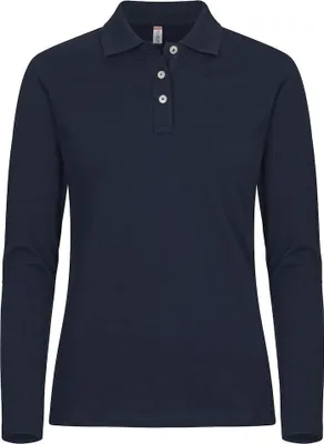 Image de Clique Stretch Premium Polo L/S Women
