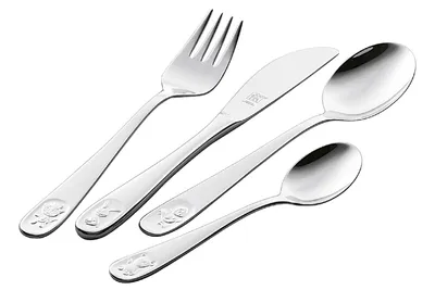 Produktbild von ZWILLING Kinderbesteck Bino Edelstahl 4teilig