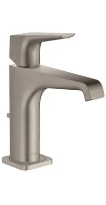 Zdjęcie produktu dla hansgrohe AXOR Citterio E jednouchwytowa bateria umywalkowa 125 z uchwytem i wyciąganym odpływem, 36110800