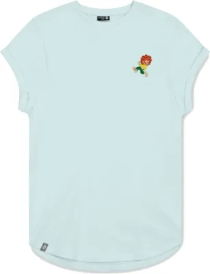 Produktbild von Bavarian Caps Damen T-Shirt "Pumuckl" - hellblau v2 L