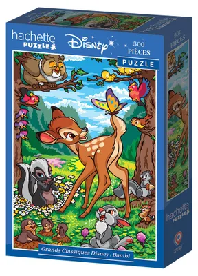 Immagine prodotto di Puzzle 500 pezzi Hachette Grands Classiques Disney – Bambi