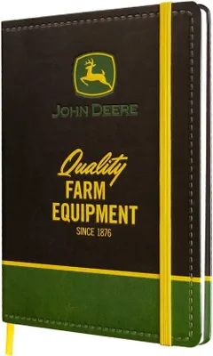 Image de Nostalgic-Art - Carnet de notes - John Deere - Logo de l'équipement agricole Noir