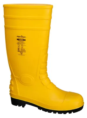 Immagine prodotto di Stivali di sicurezza Wellington S5 - Taglia 38 - Giallo - Portwest