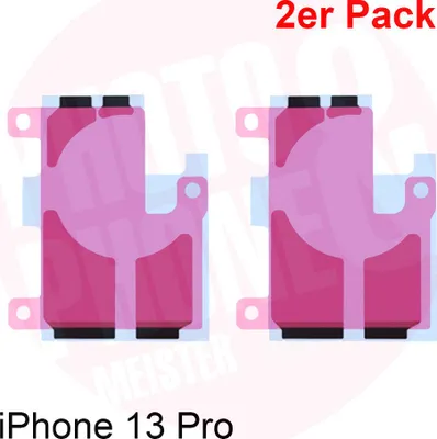Produktbild von 2x iPhone 13 Pro Ersatz Akku Klebeband Batterie Kleber Klebestreifen Adhesive Sticker Neu