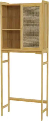 Produktbild von Wäscheturm-Umbau Grandiose – Badmöbel für WC – Aufbau-Schrank – Waschmaschine und Trockner – 155x60?cm