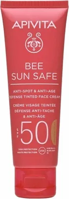 Immagine prodotto di Apivita Bee Sun Safe Gesichtscreme gegen Akne, Falten SPF50 50ml
