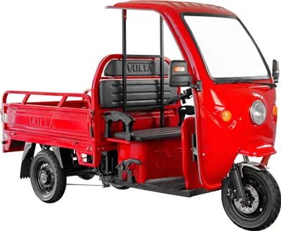 Produktbild von Volta VT5 Lasten E-Roller Kabine 3-Rad Elektro-Roller 3.9kW 60KM Reichweite ECE, Höchstgeschwindigkeit:25 km/h, Fahrzeugfarbe:Silber