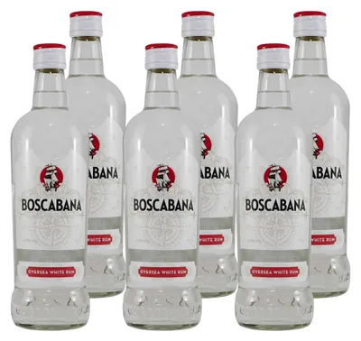 Produktbild von Boscabana Oversea White Rum (6 x 0,7L)