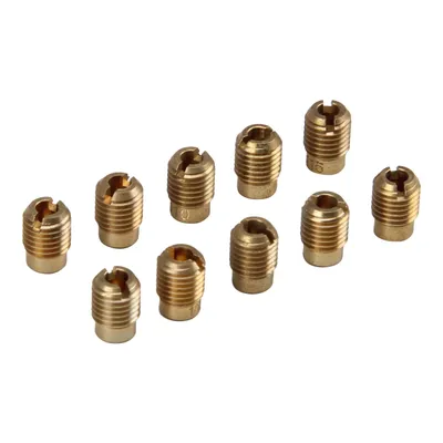 Immagine prodotto di Set di getti principali 10 pezzi 100- 122 per carburatore Gurtner per Peugeot Speedfight 2 LC TKR Kymco