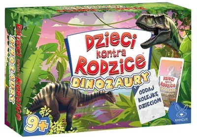 Produktbild von Das Spiel „Kinder gegen Eltern: Dinosaurier“