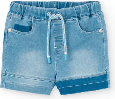 Produktbild von Boboli Knit Denim Kurze Hose Blau 2 Years Blau 2 Years