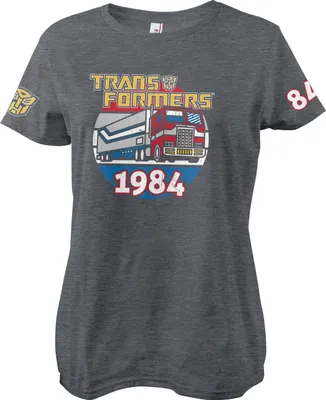 Produktbild von Optimus Prime of 1984 Girly Tee - Small - DarkHeather