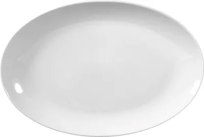 Produktbild von Servierplatte oval 31x21 cm - Seltmann Weiden Rondo_Liane weiß