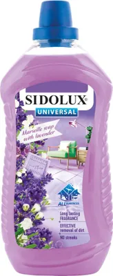 Obrázok produktu pre Prostředek čisticí Sidolux, univerzální, 1 l, Marseillské mýdlo a levandule