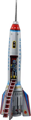 Produktbild von Rocket – Skyexpress – Blechroboter – Sammler-Spielzeug