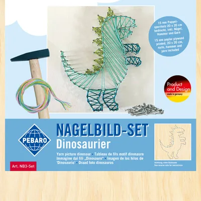 Image de PEBARO - Set de peinture à ongles dinosaures