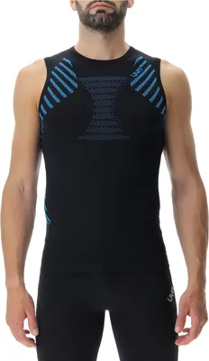 Produktbild von UYN Running Ultra1 ärmelloses Laufshirt Herren black/atlantic/atlantic S