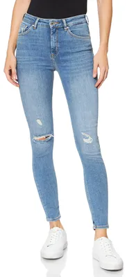 Productafbeelding van Scotch & Soda Maison dameshemd - Underground Blue, rechte jeans, per pak, blauw