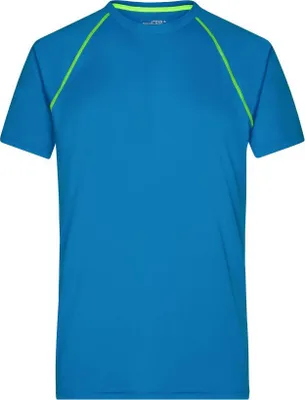 Produktbild von Funktions-Shirt für Fitness und Sport bright-blue/bright-yellow, Gr. XXL