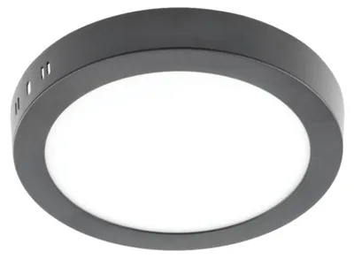 Image de GTV Plafonnier à LED LD-ORN24W-CBP-10 ORIS Plus 24W noir, t