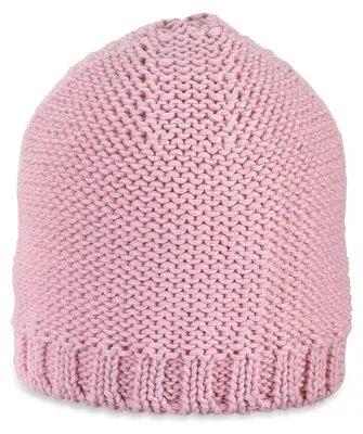 Produktbild von Sterntaler Baby - Mädchen Strickmütze Baby Strickmütze Uni mit Merionwolle, Lila