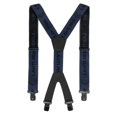 Produktbild von Hosenträger Stark Elastisch Metall Clip 9021100L BLAU Arbeitshosenträger Y Form 5 cm Neu