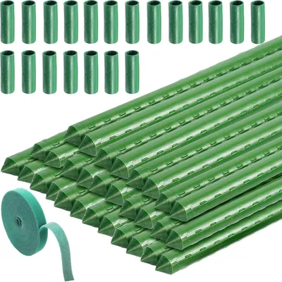Produktbild von Pflanzenstäbe 40 cm, 30 Stück, Edelstahl, für Gemüse