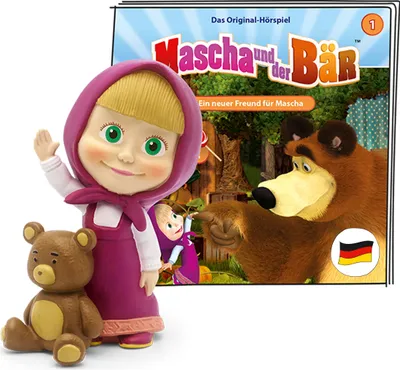 Produktbild von Tonies Hörfigur 01-0118 - Mascha und der Bär - Ein neuer Freund für Mascha