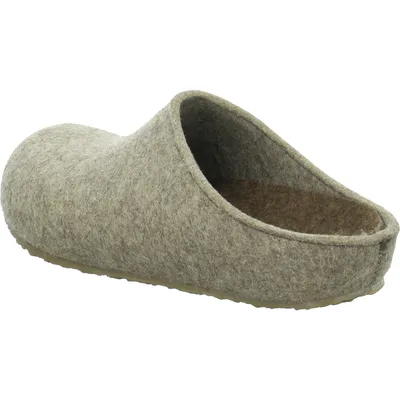 Produktbild von Haflinger 711033 Grizzly Michel Schuhe Damen Herren Hausschuhe Pantoffeln Wolle , Größe:41 EU, Farbe:Braun