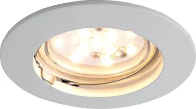Produktbild von Paulmann Einbauleuchte Einbaustrahler Set Weiß matt IP44 1 x 6,8W LED Modul Coin 230V warmweiß