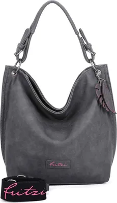 Produktbild von Fritzi aus Preußen Shopper Umhängetasche Eco Fritzi01 Hobo Anthrazit