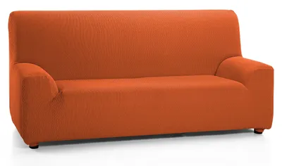 Productafbeelding van Martina Home, elastische sofaovertrek, Tunesië, geschikt voor een 2-persoonsbank, oranje