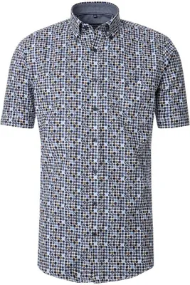 Immagine prodotto di B.D. Comfort Fit, manica corta, modello 101, colore blu, taglia M