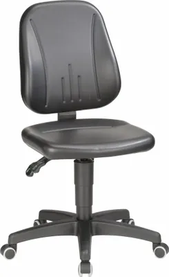 Produktbild von Bimos Arbeitsdrehstuhl Unitec mit Rollen Kunstleder Sitz-Höhe 440-620mm - 9653-   551