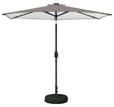 Obrázok produktu pre Záhradný slnečník so svetlami LED 270 x 270 cm Polyester