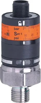 Immagine prodotto di Pressostato elettronico IFM PK5524, 25 bar, pressostato, compatto, preciso, robusto, per applicazioni industriali.