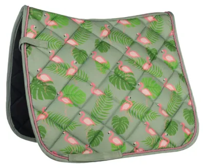 Produktbild von HKM Schabracke Naples, Farbe:grün/pink, Größe:Vielseitigkeit