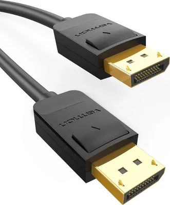 Produktbild von DisplayPort-Kabel Vention HACBG, 1,5m, schwarz