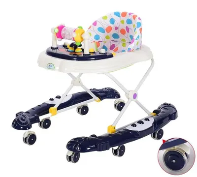 Immagine prodotto di Girello Tavalax - con pannello musicale e di gioco, con effetti luminosi e LED, con ruote manovrabili a 360°, con ruote silenziose e che non danneggiano il pavimento - Girello multifunzione Tavalax 909T - 5 livelli di altezza - Musica LED - Ruote silenziose a 360° - per neonati e bambini piccoli in fasi di sviluppo attivo, con particolare attenzione all'ergonomia, alla libertà di movimento, alla stabilità, al piacevole comfort di seduta, al funzionamento intuitivo e a vari momenti di gioco